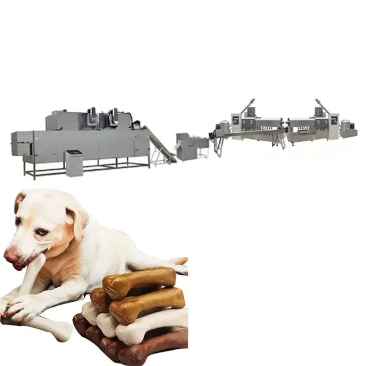 Pet Treats Extruding Kab Dog Chews Tshuab